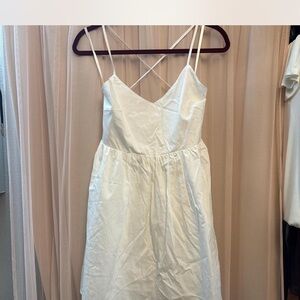 BP White Strappy Dress